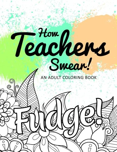 Novelty teacher colouring book