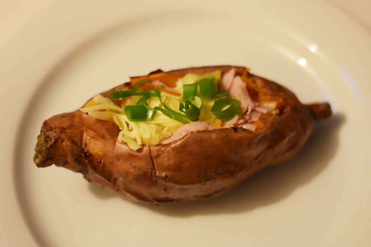 loaded Sweet potato air fryer