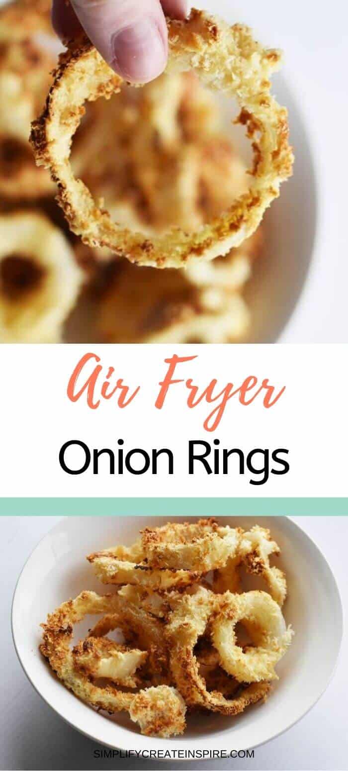 Air fryer onion rings