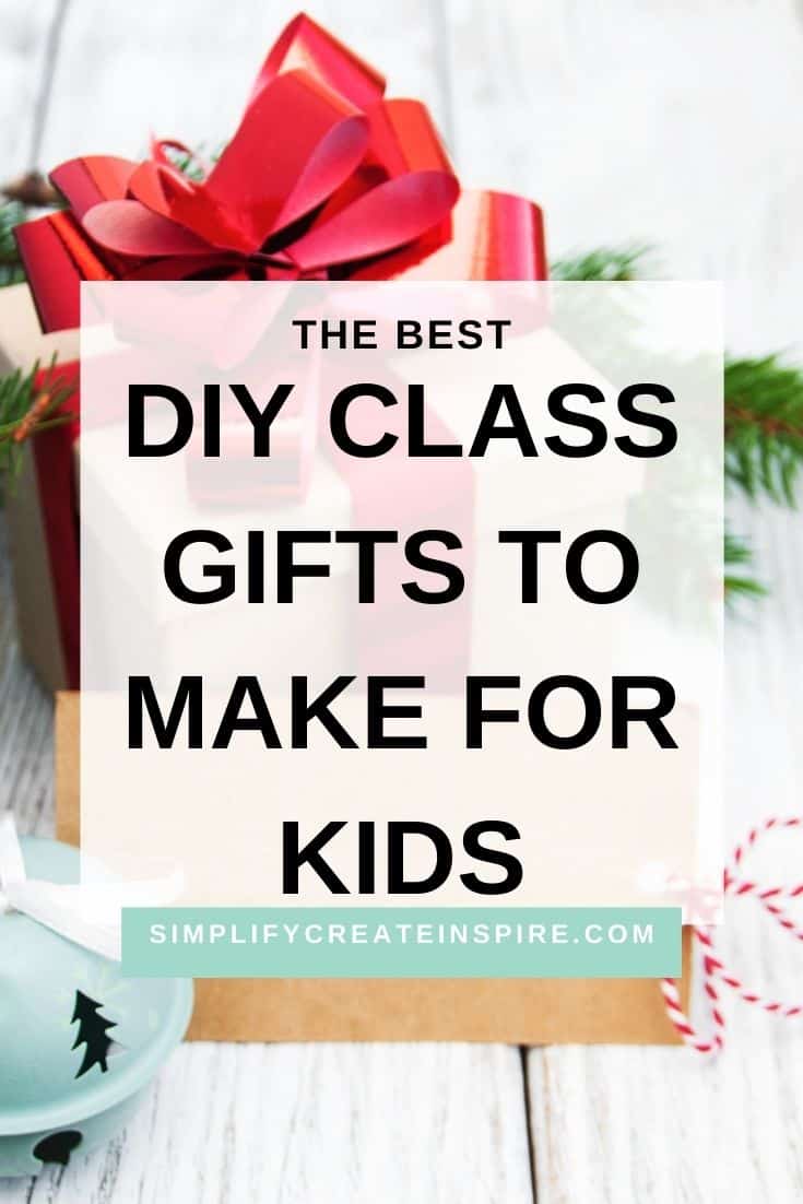 DIY class gift ideas for students