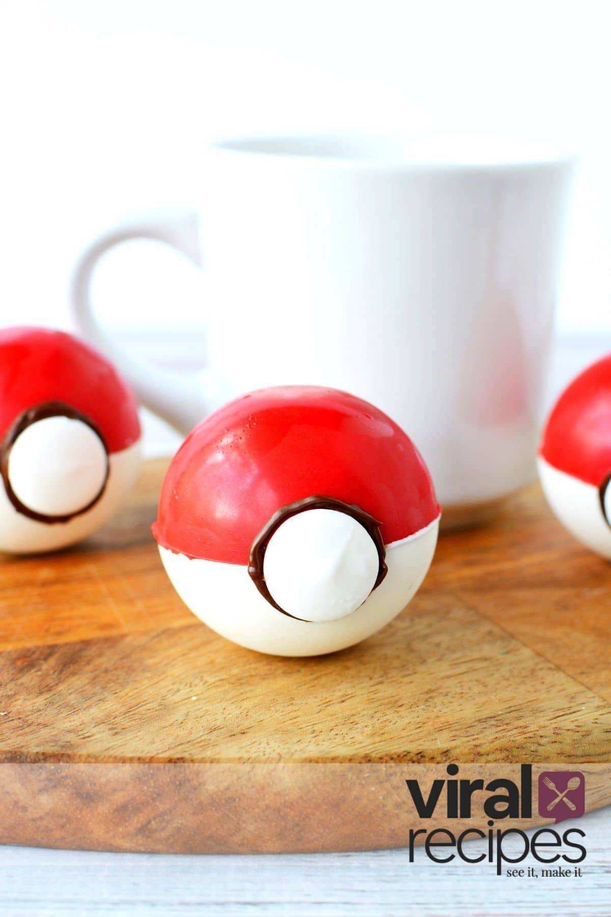 poke ball hot chocolate bombs