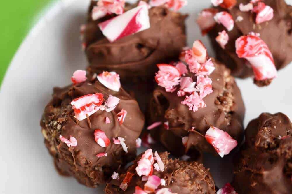 Choc Peppermint Balls