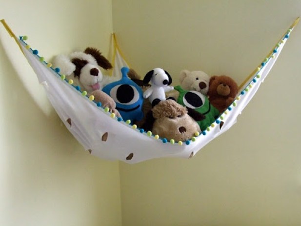 stuffed toy hammock