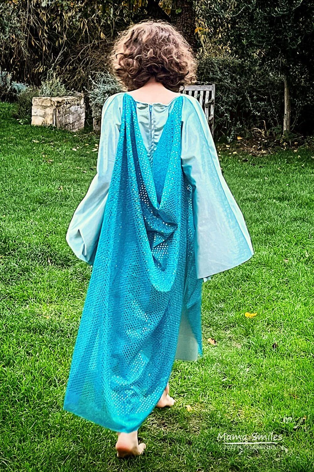 ice queen costume diy for kids.