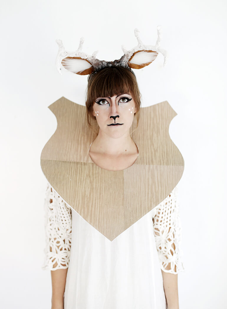 diy taxidermy deer costume