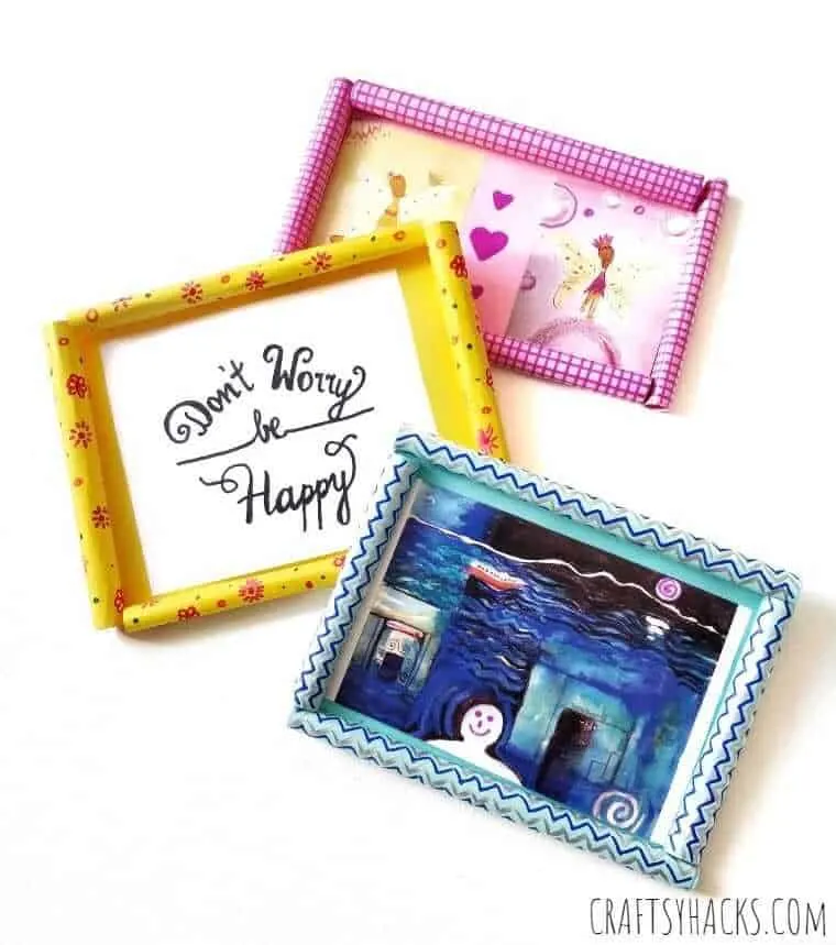 diy paper photo frames