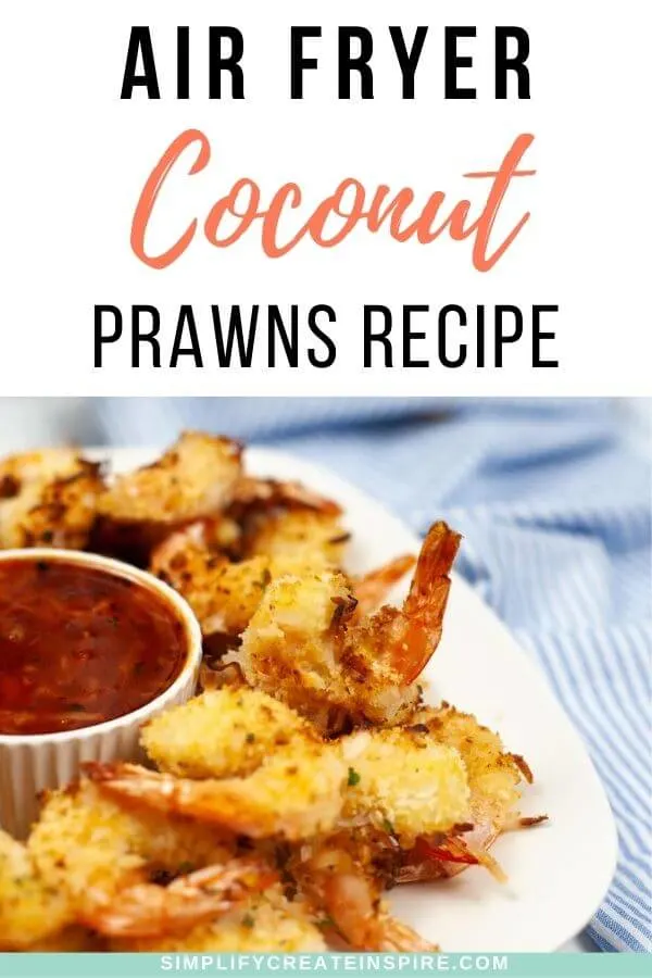 crispy air fryer coconut prawns recipe