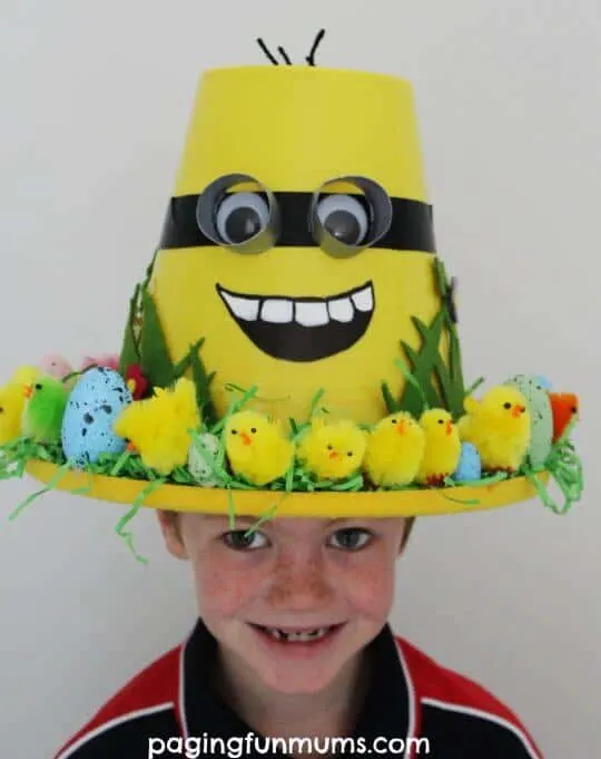 Minions easter bonnet