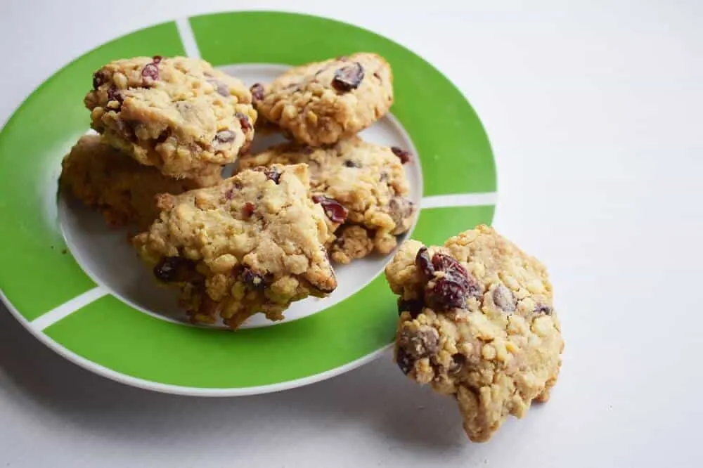 Chocolate chip cranberry cookies