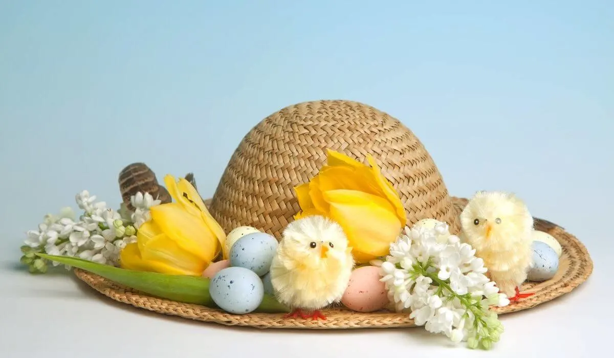 simple easter bonnet idea