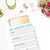 smart goal setting worksheet