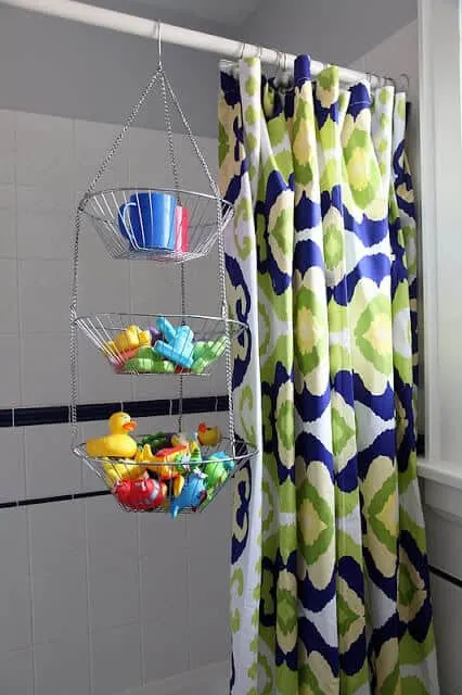 Bath toy storage ideas