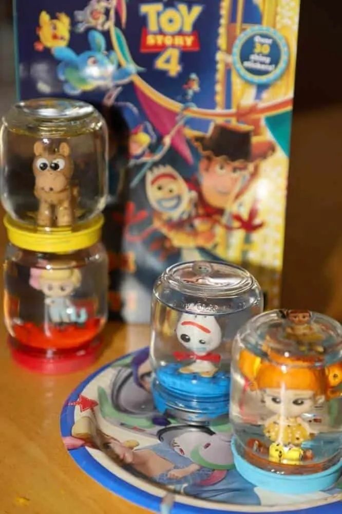 Toy story snow globe craft