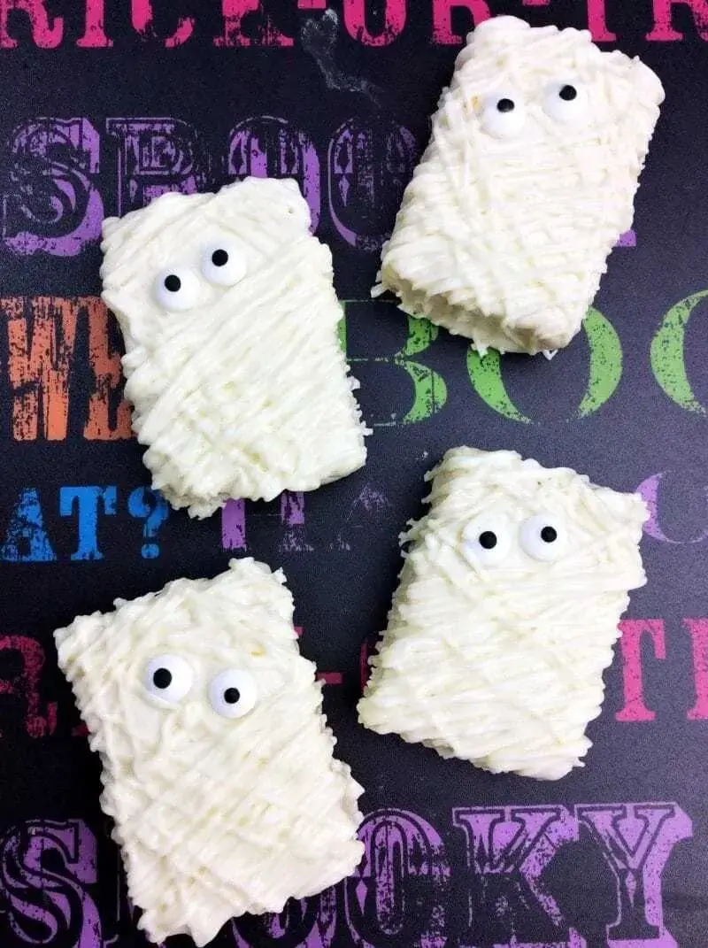 mummy rice krispies