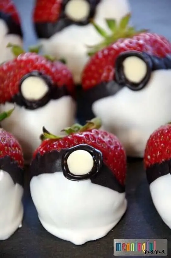 pokeball strawberries