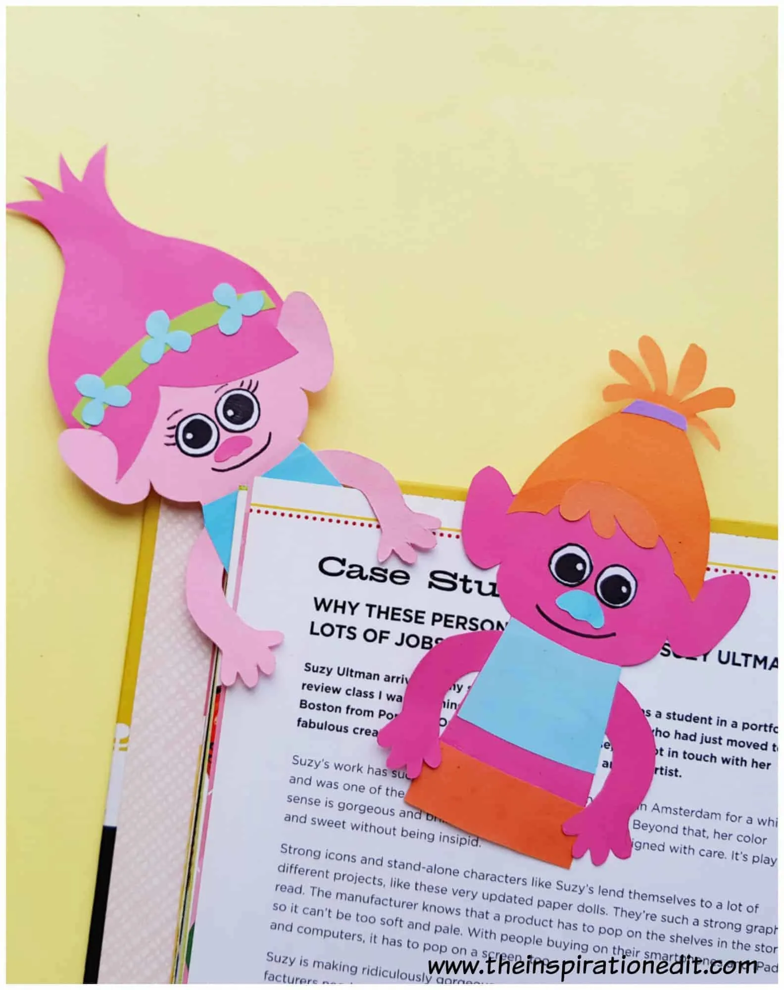 Trolls bookmarks