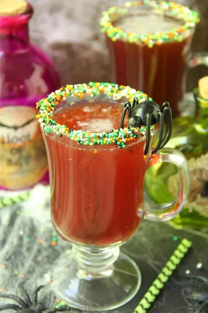 Spooky halloween punch