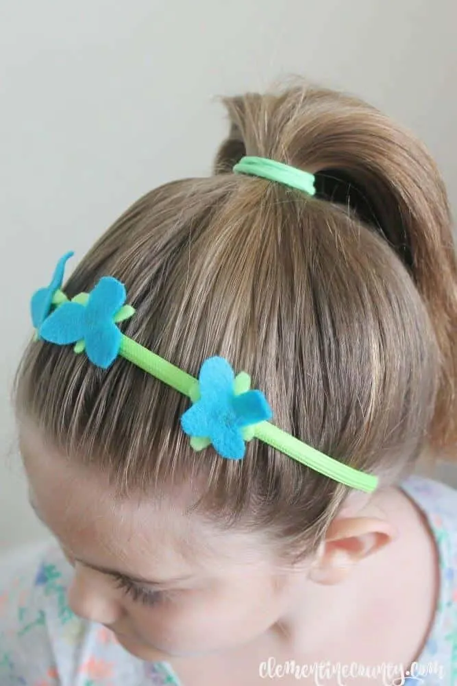 Trolls flower headband